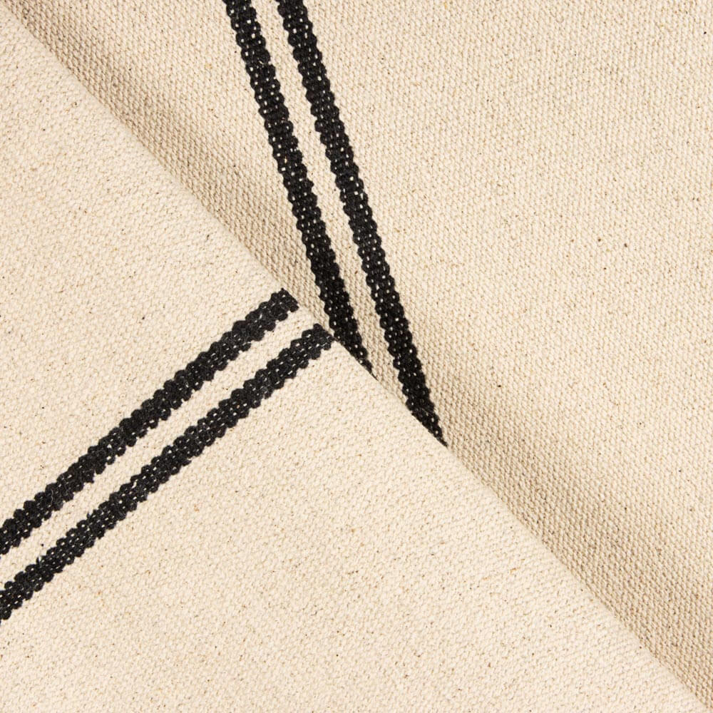 Loneta Saco de Grano Raya Negro - Ribes y Casals