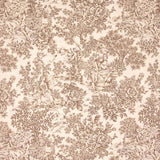 Loneta Toile de Jouy Marrón - Ribes y Casals