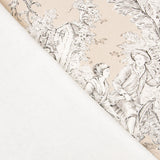 Retal Loneta Toile De Jouy Tostado 130x280 cm - Ribes y Casals