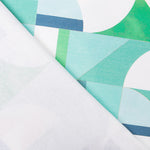 Loneta Mosaico Geo Verde - Ribes y Casals