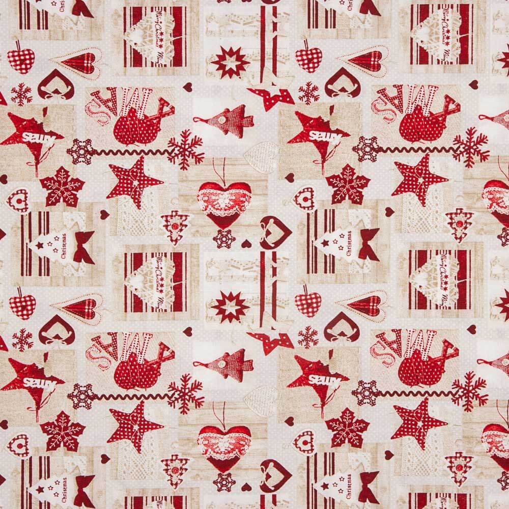 Loneta Navidad Deco Rústico - Ribes y Casals