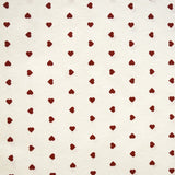 Lonetas Estampadas Corazones Rojos - Ribes y Casals