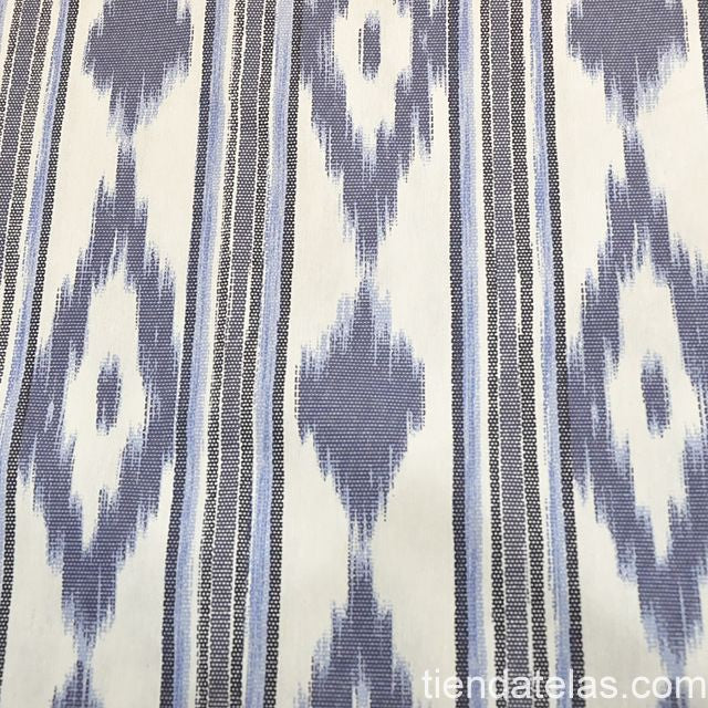 Lonetas Estampadas Lengua Mallorquina Azul - Ribes y Casals