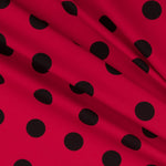 Lunar 35mm Spandex Rojo Negro - Ribes y Casals