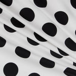 Lunar 70mm Spandex  Blanco Negro - Ribes y Casals
