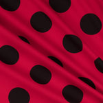 Lunar 70mm Spandex Rojo Negro - Ribes y Casals