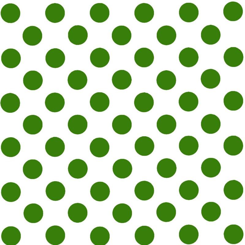 Lunar Popelín Sombra Blanco/Verde - Ribes y Casals