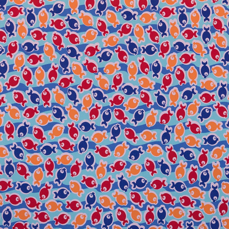 Lycra Bañador Peces Multicolor - Ribes y Casals