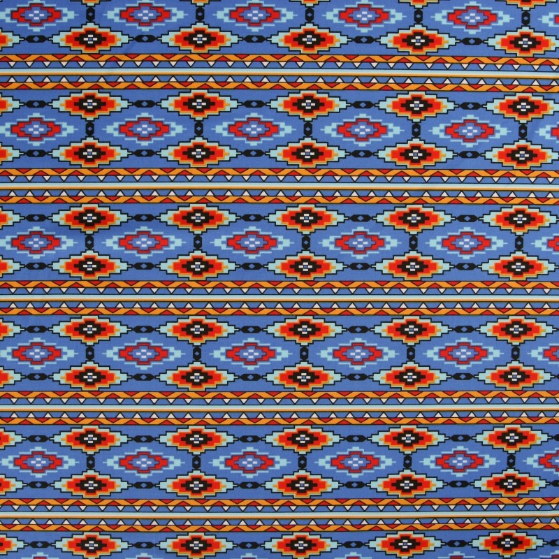 Lycra Baño Étnica Azul - Ribes y Casals