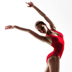 Lycra Brillante Glitter Roja - Ribes y Casals