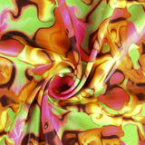 Lycra Digital Bubble Naranja - Ribes y Casals