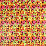 Lycra Digital Bubble Naranja - Ribes y Casals