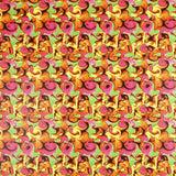 Lycra Digital Bubble Naranja - Ribes y Casals