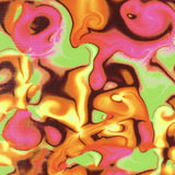 Lycra Digital Bubble Naranja - Ribes y Casals