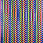 Lycra Digital Chevron Azul - Ribes y Casals