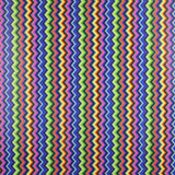 Lycra Digital Chevron Azul - Ribes y Casals