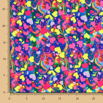 Lycra Digital Corazones Azul - Ribes y Casals