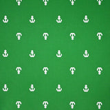 Lycra Estampada Anclas Fondo Verde - Ribes y Casals