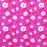 Lycra Estampada Burbujas Rojas Fondo Lila - Ribes y Casals