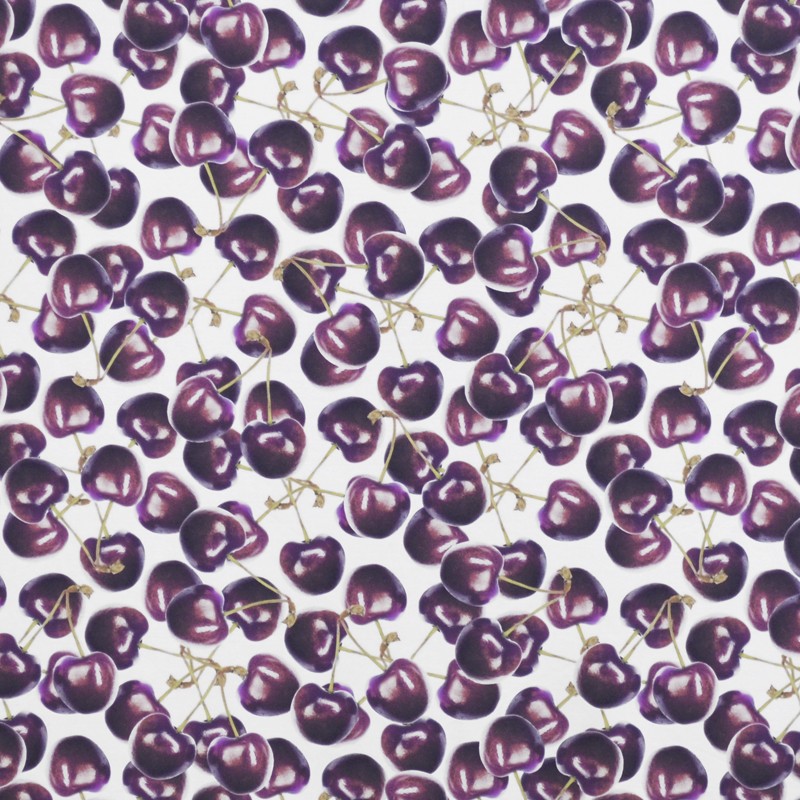 Lycra Estampada Cerezas - Ribes y Casals
