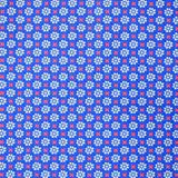 Lycra Estampada Flor Geométrica Eléctrico - Ribes y Casals