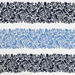 Lycra Estampada Floral Bicolor - Ribes y Casals