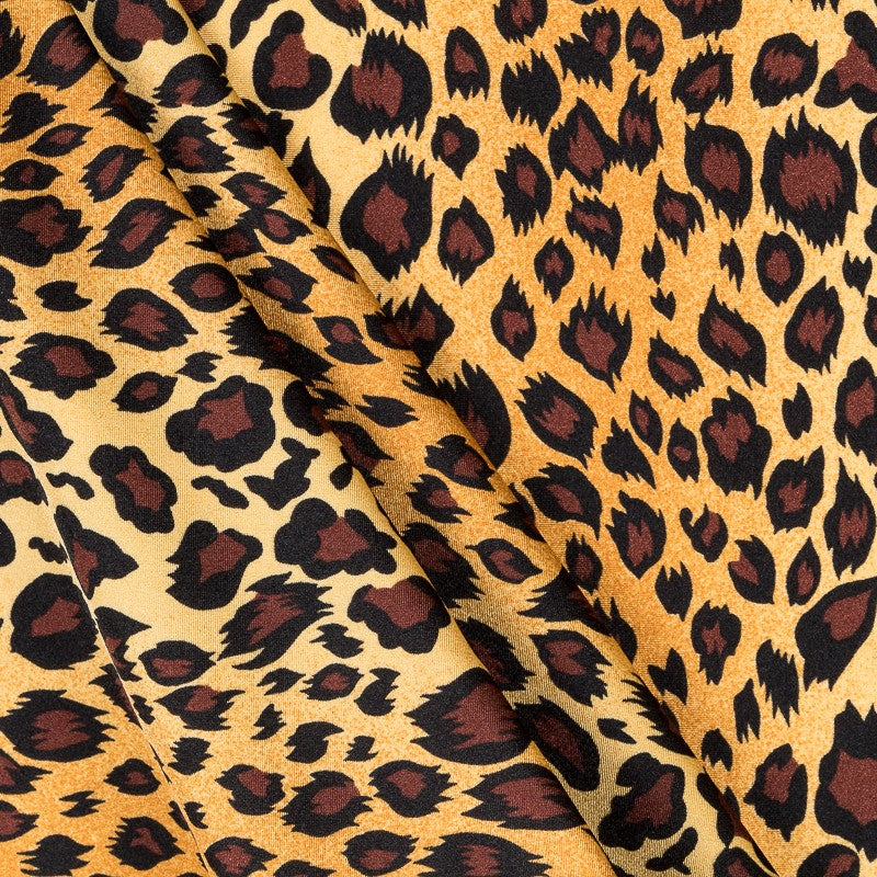 Lycra Estampada Leopardo Camel - Ribes y Casals
