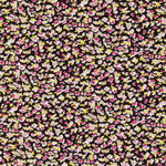 Printed Lycra Liberty Black Background - Ribes y Casals