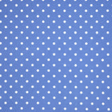 Lycra Estampada Lunar Blanco Fondo Denim - Ribes y Casals