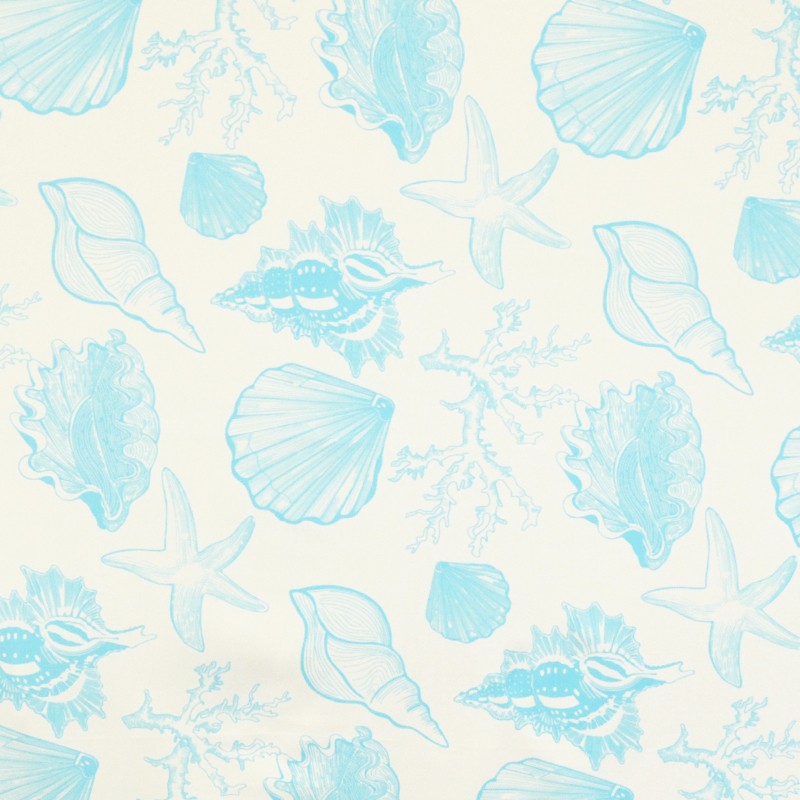 Printed Lycra Ocean Turquoise - Ribes y Casals