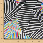 Lycra Estampada Psicodelia Multicolor - Ribes y Casals