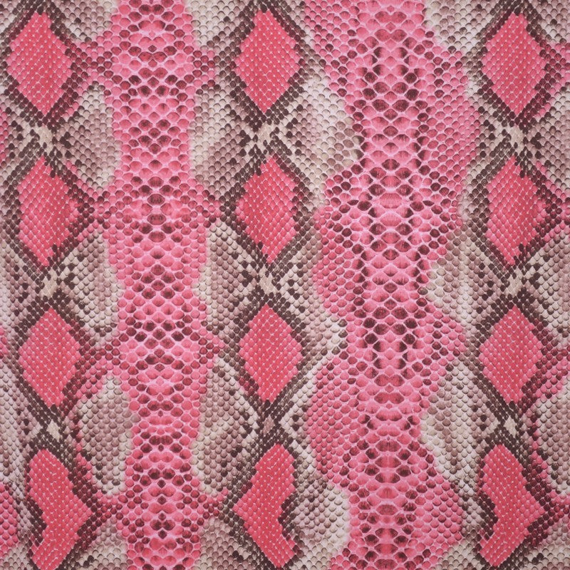 Lycra Estampada Serpiente Fucsia - Ribes y Casals