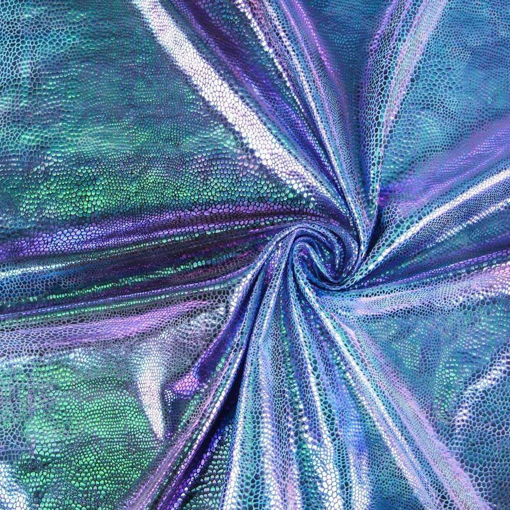 Lycra Fantasía Animal Azul - Ribes y Casals