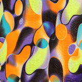 Lycra Fantasía Bubble Naranja - Ribes y Casals