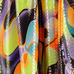 Lycra Fantasía Bubble Naranja - Ribes y Casals