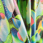 Lycra Fantasía Bubble Verde - Ribes y Casals