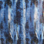 Lycra Fantasía Snake Azul - Ribes y Casals