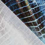 Lycra Fantasía Snake Azul - Ribes y Casals