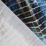 Lycra Fantasía Snake Azul - Ribes y Casals