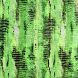 Lycra Fantasía Snake Verde - Ribes y Casals