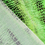 Lycra Fantasía Snake Verde - Ribes y Casals