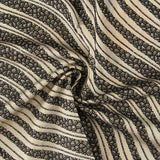 Lycra Flocada Ondas Oro - Ribes y Casals