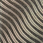 Lycra Flocada Ondas Oro - Ribes y Casals