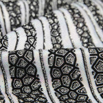 Lycra Flocada Ondas Plata - Ribes y Casals