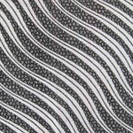 Lycra Flocada Ondas Plata - Ribes y Casals