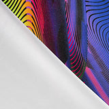 Lycra Galaxy Glitter Ondas - Ribes y Casals