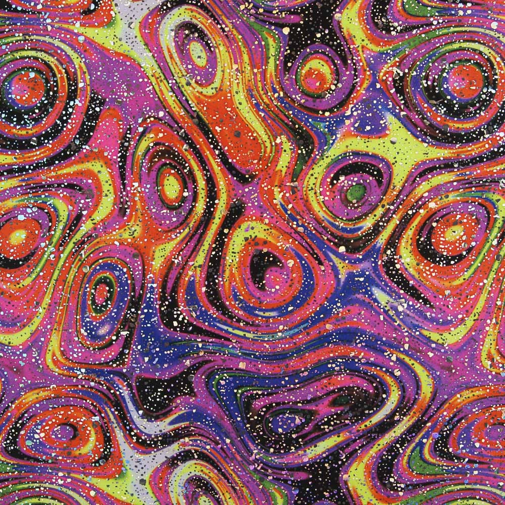 Lycra Holográfica Neón Naranja - Ribes y Casals