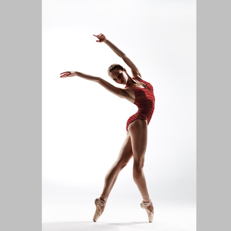 Lycra Hologram Cebra Roja - Ribes y Casals