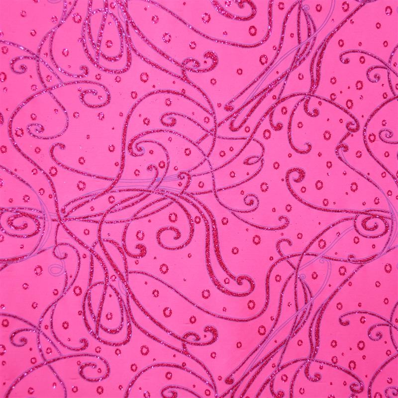 Lycra Laquare Glitter Fucsia - Ribes y Casals