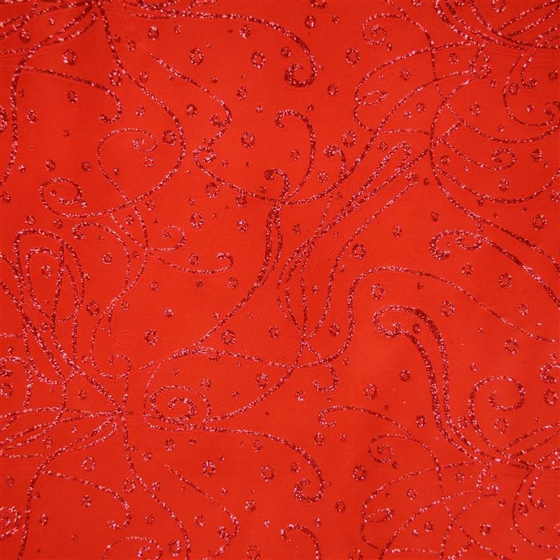 Lycra Laquare Glitter Rojo - Ribes y Casals